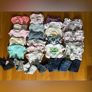 Baby girl 0-3 month bundle